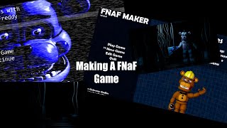 Making a game with FNaF Maker