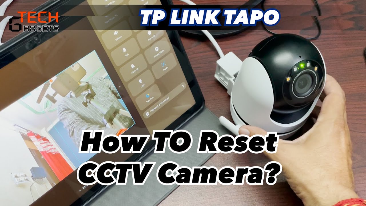 How to Reset TO Link TAPO CCTV Camera | Easy and Simple | TAPO C520WS ...