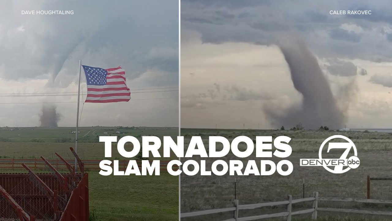 Four tornadoes slam Colorado: Caught on video - YouTube