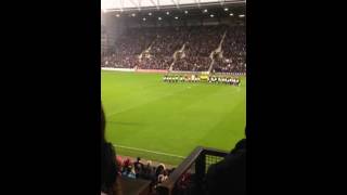 Piper Plays Flowers Of The Forest At Tynecastle
