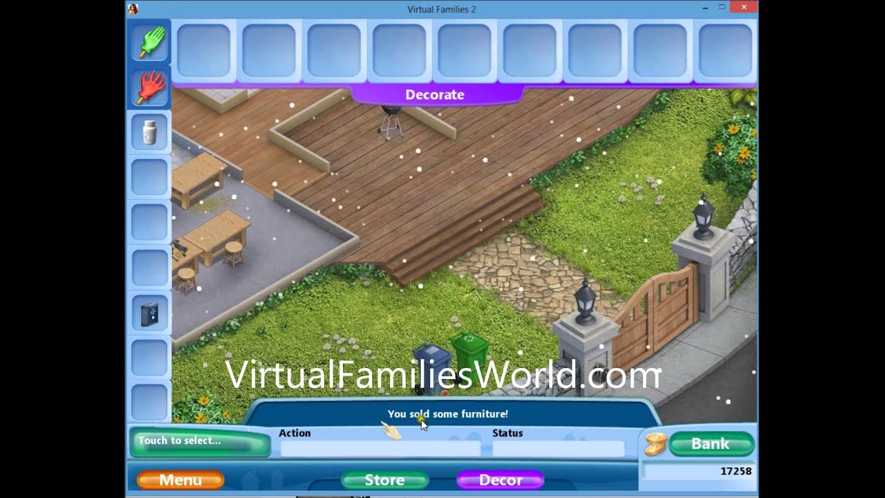 How To Sell Items On Virtual Families 2 Walkthrough Youtube