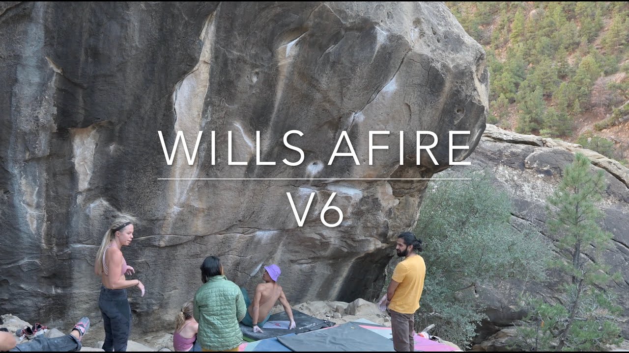 WILLS AFIRE V6 Joe's Valley, Utah YouTube