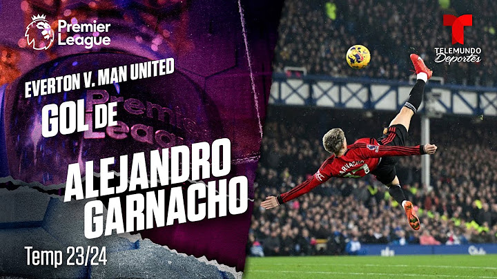 El golazo de chilena que le dio el Puskás a Alejandro Garnacho | Premier League | Telemundo Deportes