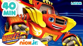 40 MIN de Blaze Robot al rescate | Blaze y los Monster Machines