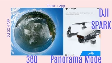 How to use DJI Spark Pano 360 Mode and 360 Workflow Post Processing