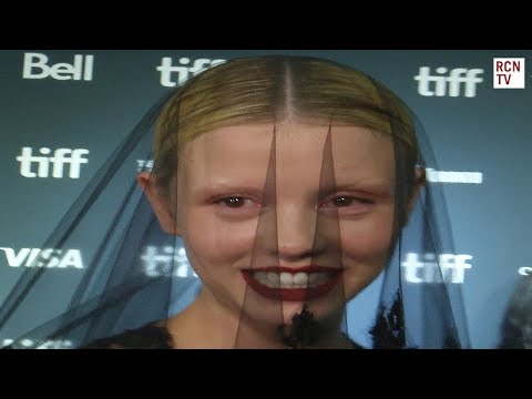 Mia Goth Awkward Red Carpet Walk Out TIFF 2022