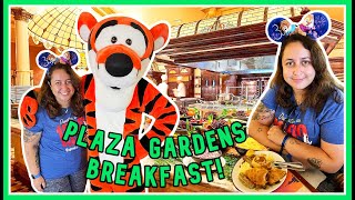 Disneyland Paris - PLAZA GARDENS Breakfast | Full CHARACTER DINING Experience 2022