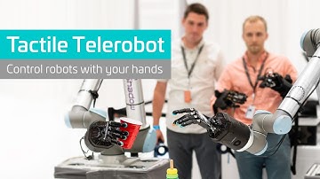 Tactile Telerobot | Control robots with your hands