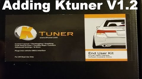 Installing Ktuner V1.2 10th Gen CIvic SI