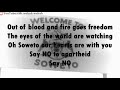 Soweto lyrics -lucky dube best song