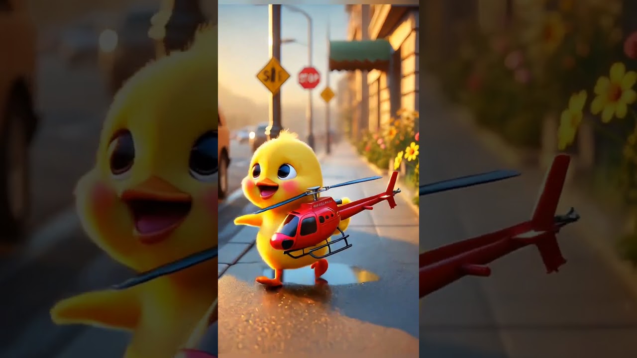 A_Ducks_saves_a_kitten_that_was_separated_from_its_mother_🦢_