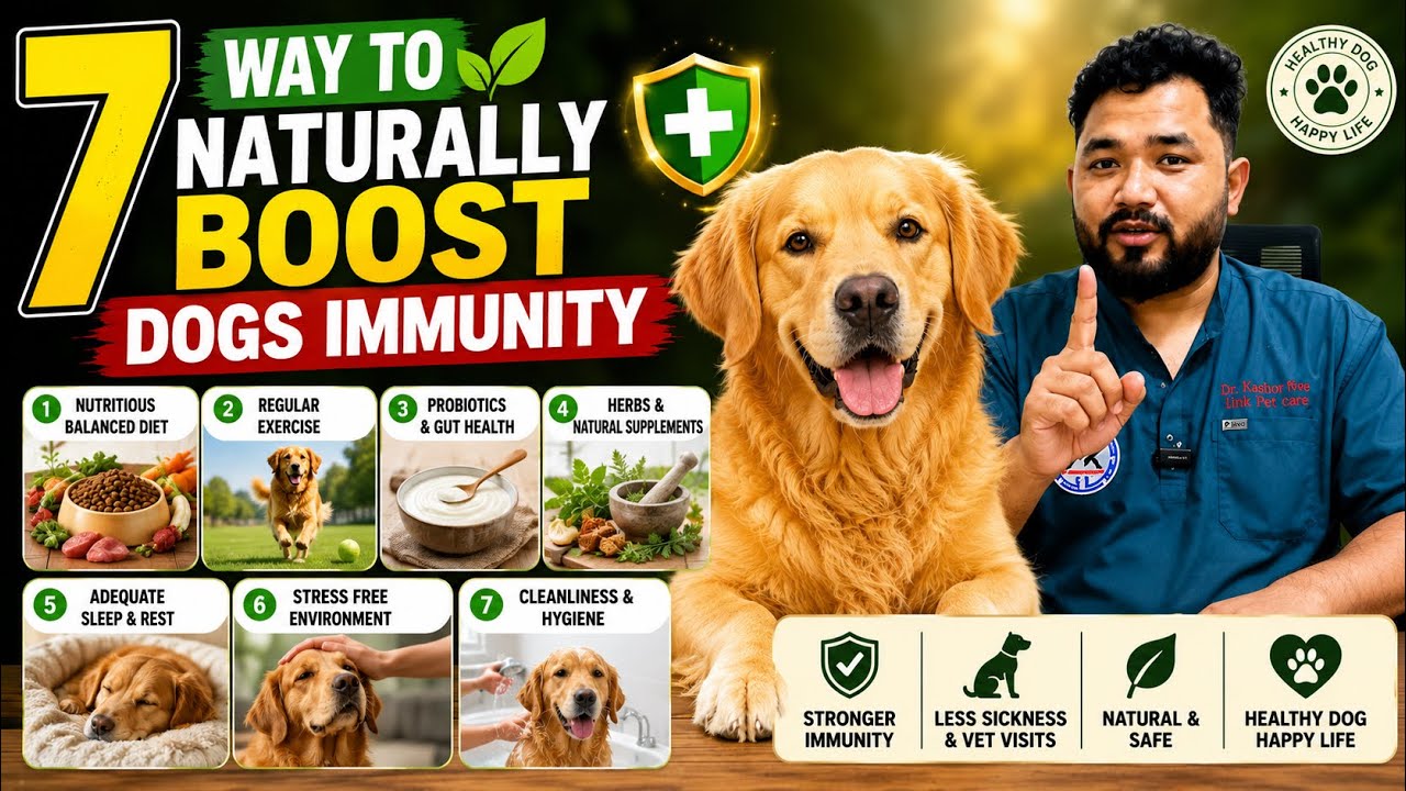How to Boost Dog Immunity Naturally 🐶 | 7 Powerful Ways to Prevent ...