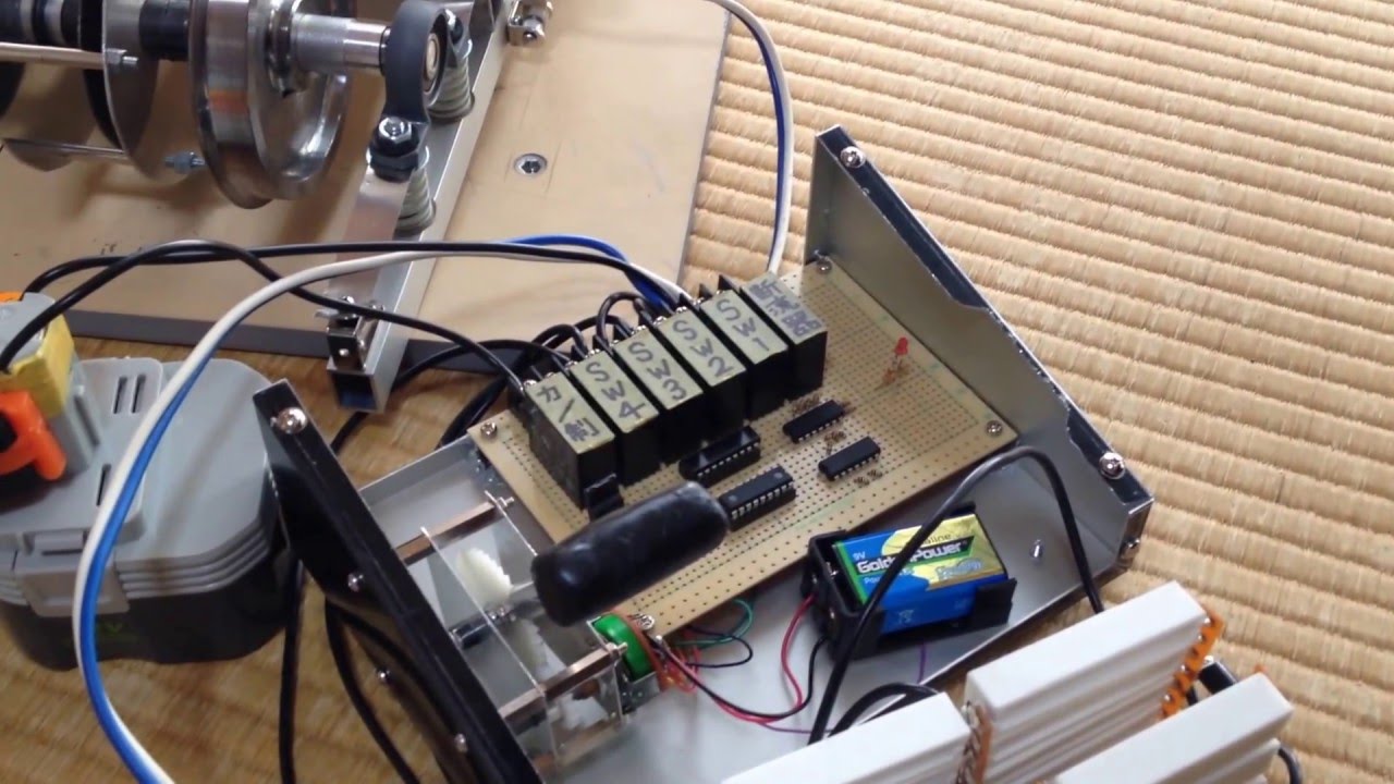 抵抗制御の電車を作ってみた