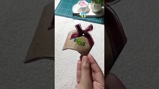 OMG 😱 DIY Mini Candy Gift Box 🍬🎀 | Easy Paper Craft Shorts