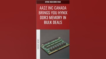 Hynix HMT41GU6BFR8A-PB 8GB DDR3 Memory video