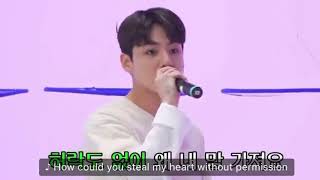 Jungkook Singing song - 'Saranghamnida' (I Love you) by Tim Hwang on Run BTS 153