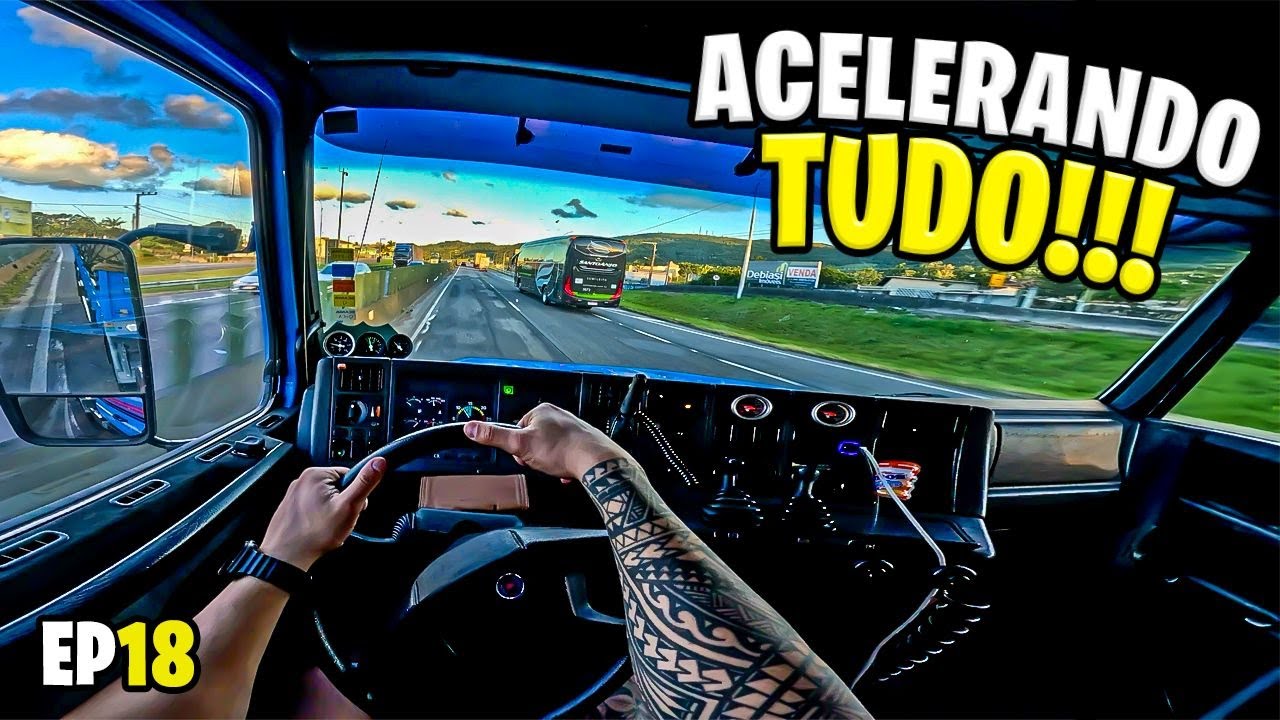 CRUZANDO MARCHA COM O V8 CARREGADO 😱 ACELERANDO TUDO EP18