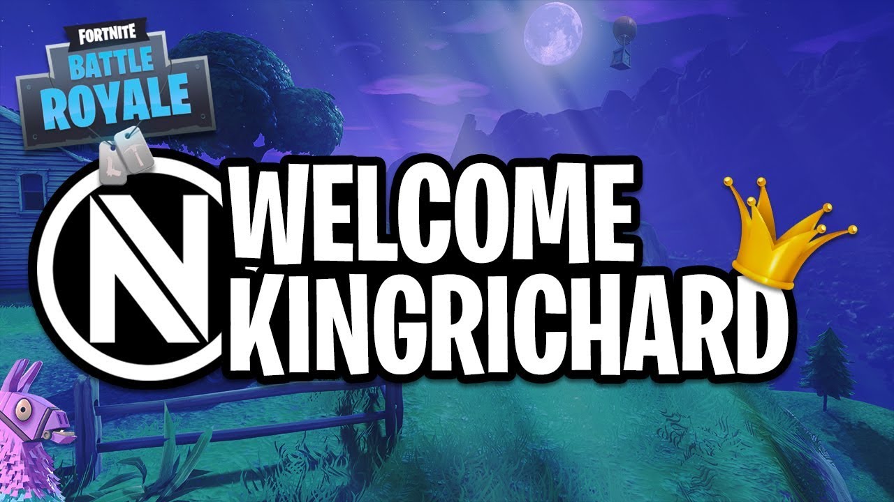 KingRichard joins Team Envy as Fortnite Captain! YouTube