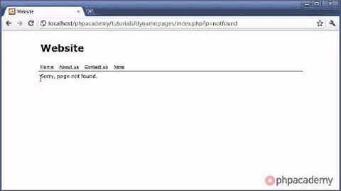 PHP Tutorials  Dynamic Pages Part1