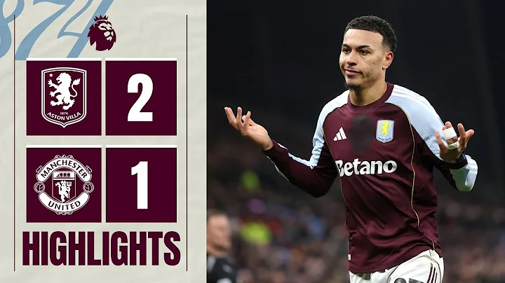 10 Wins in a Row! 🤩 Morgan Rogers' Brace Silences United 🔥 | Aston Villa 2-1 Manchester United