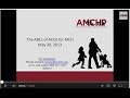 AMCHP Webinar: The ABCs of ACOs for MCH - May 30, 2013