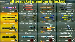 Drone Shadow Strike 3 All 34 Rocket Premium And Drone Unlocked Fully Max Level New Update Gameplays screenshot 2