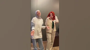 بيسان إسماعيل صبعت شعرها أحمر جني بتقولها علي شو شايفة حالك انستا تيك توك Shorts ستوريات 