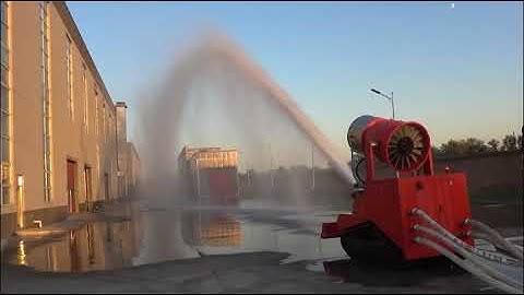 Firefighting smoke exhaust and scouting robot  #Firefighting Robot #Fire Fighting Robotic Vehicle