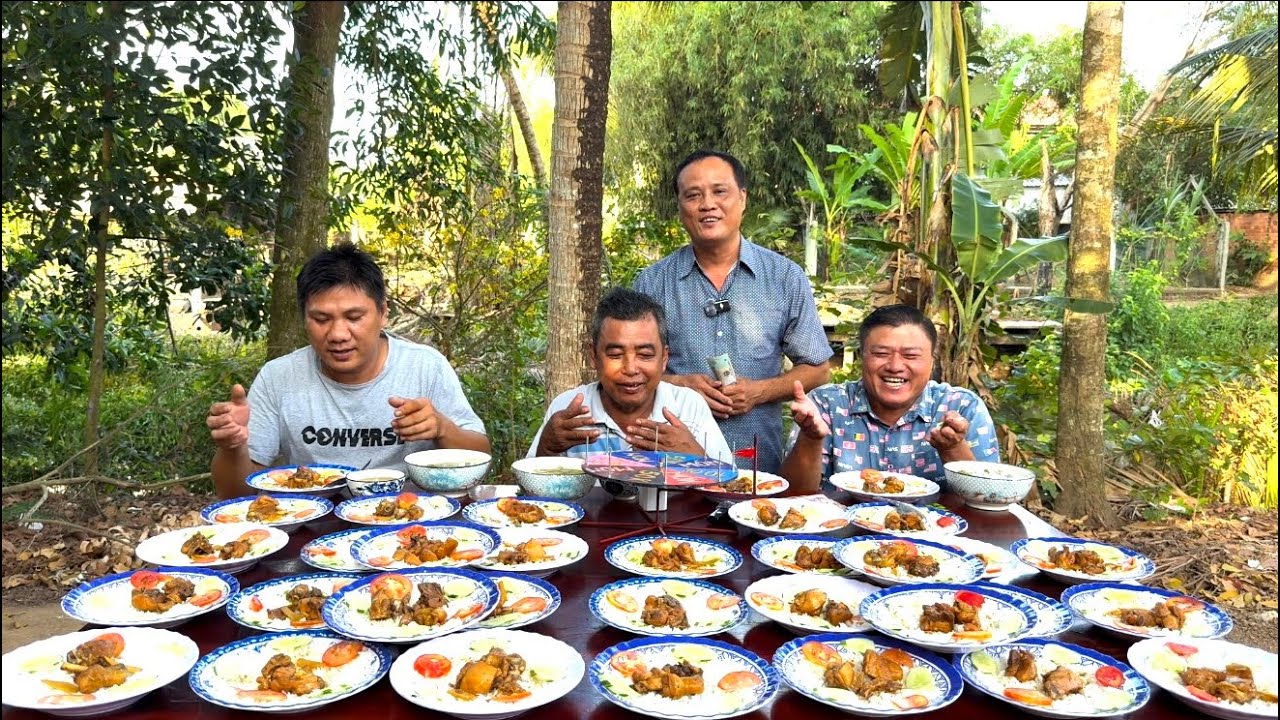 Quay Thưởng - Cuối Cùng Ngừng Ăn Cơm GÀ KHO GỪNG KHỔ QUA NHỒI THỊT Được 3Tr Quá Thú Vị | ATN