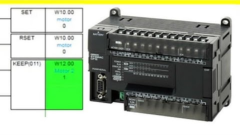 Omron PLC | Set Reset & Keep instructions