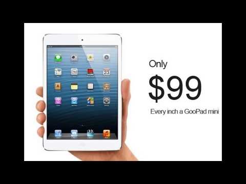 iPad mini... 99$ CLONE?!?! --- Goopad Mini