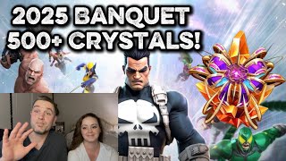 MCOC Banquet Crystal Opening 2025! Insane 500+ Crystals!