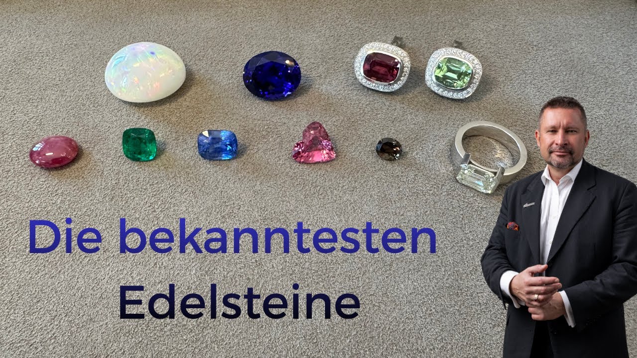 Heute steht nicht nur ein Edelstein im Fokus sonder eine Vielzahl der bekanntesten Edelsteine.