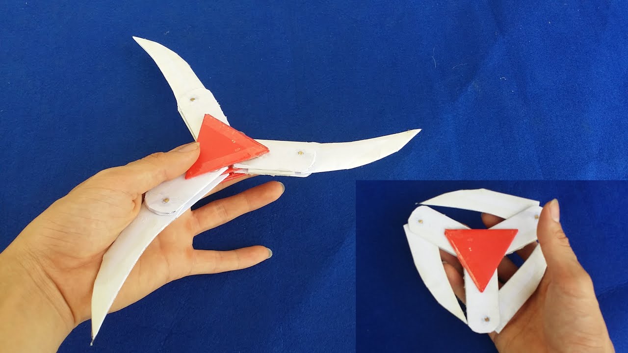 Comment faire une étoile de Ninja en papier (Shuriken