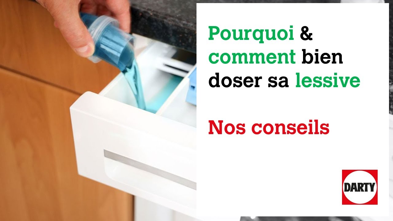 Comment doser la lessive liquide - Ariel 