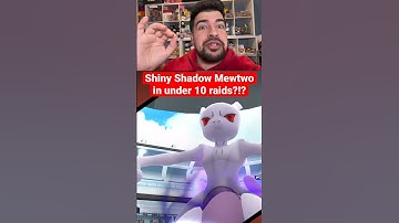 Shiny Shadow Mewtwo in under 10 raids?!?! #pokemongo #shinyshadowmewto #shorts