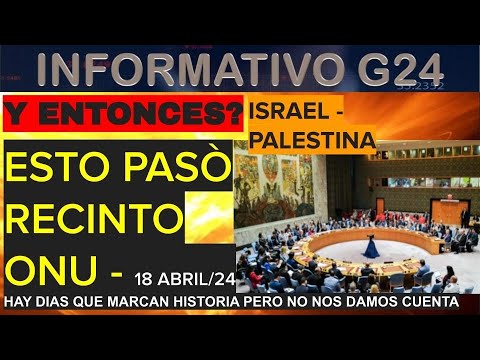 Urgente: Situación intensa Hoy. Palestina no fue reconocida como Estado en la ONU- El Contexto