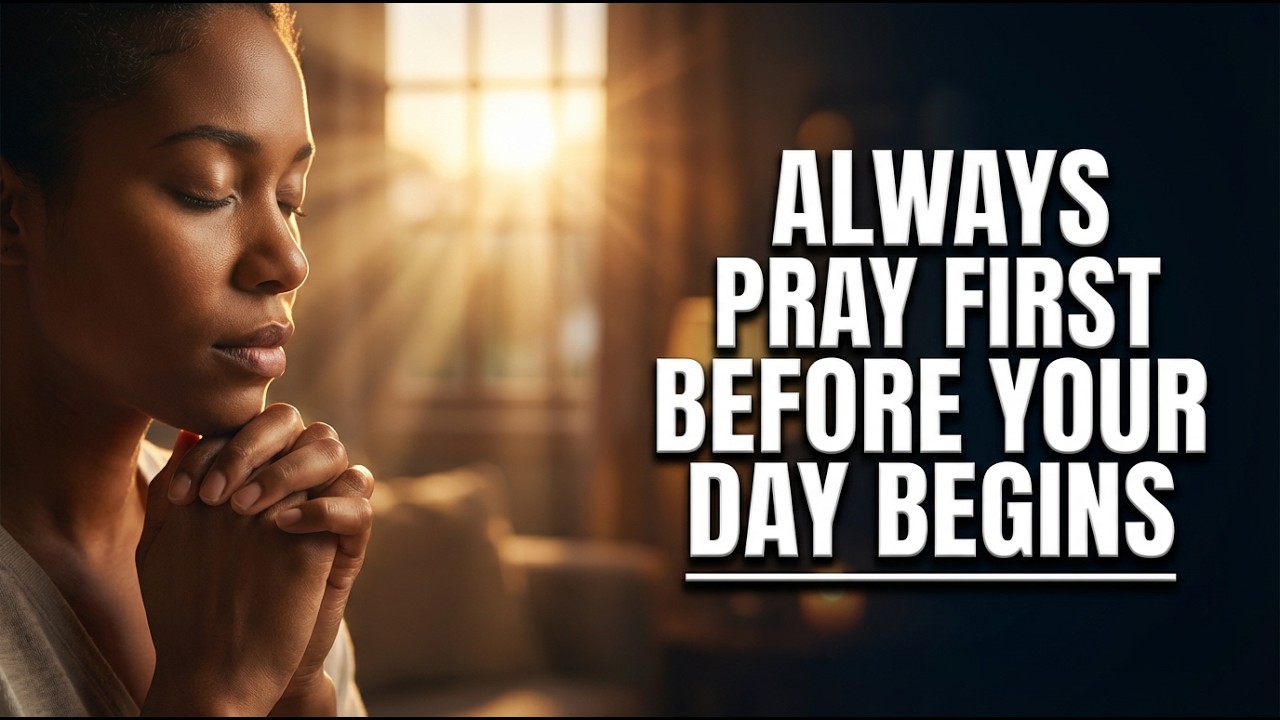 Always Pray First Before You Start Your Day | Morning Prayer for Peace ...