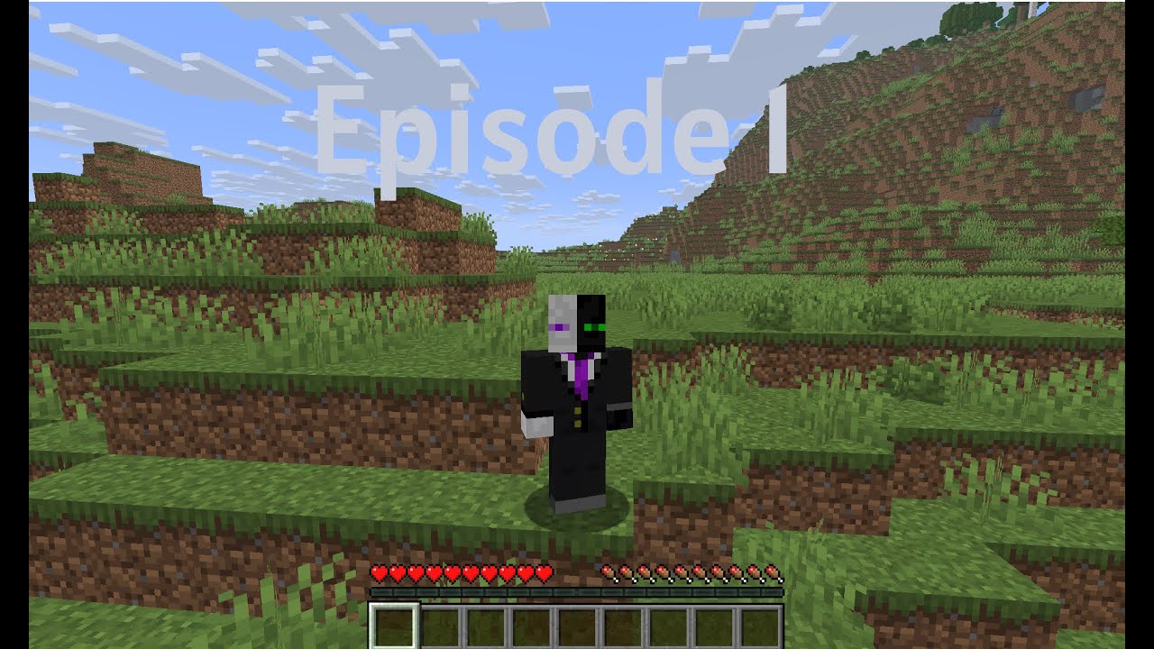 Minecraft lets play Episode 1! - First night - YouTube