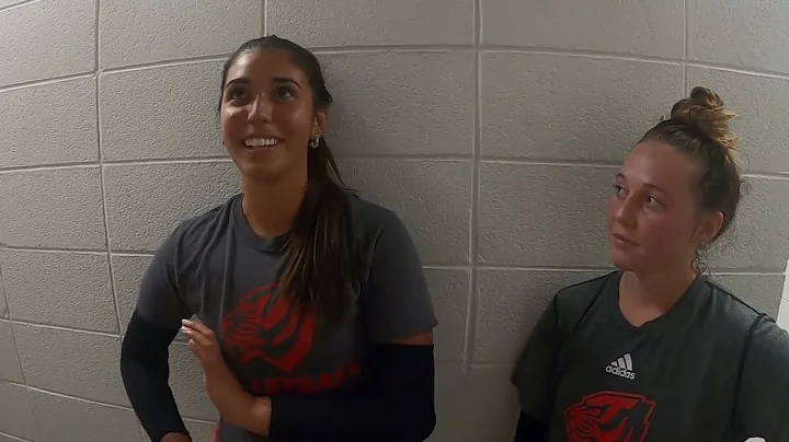 Nathalia Medeiros and MacKenzie Wells talk about the start of fall camp and upcoming senior seasons