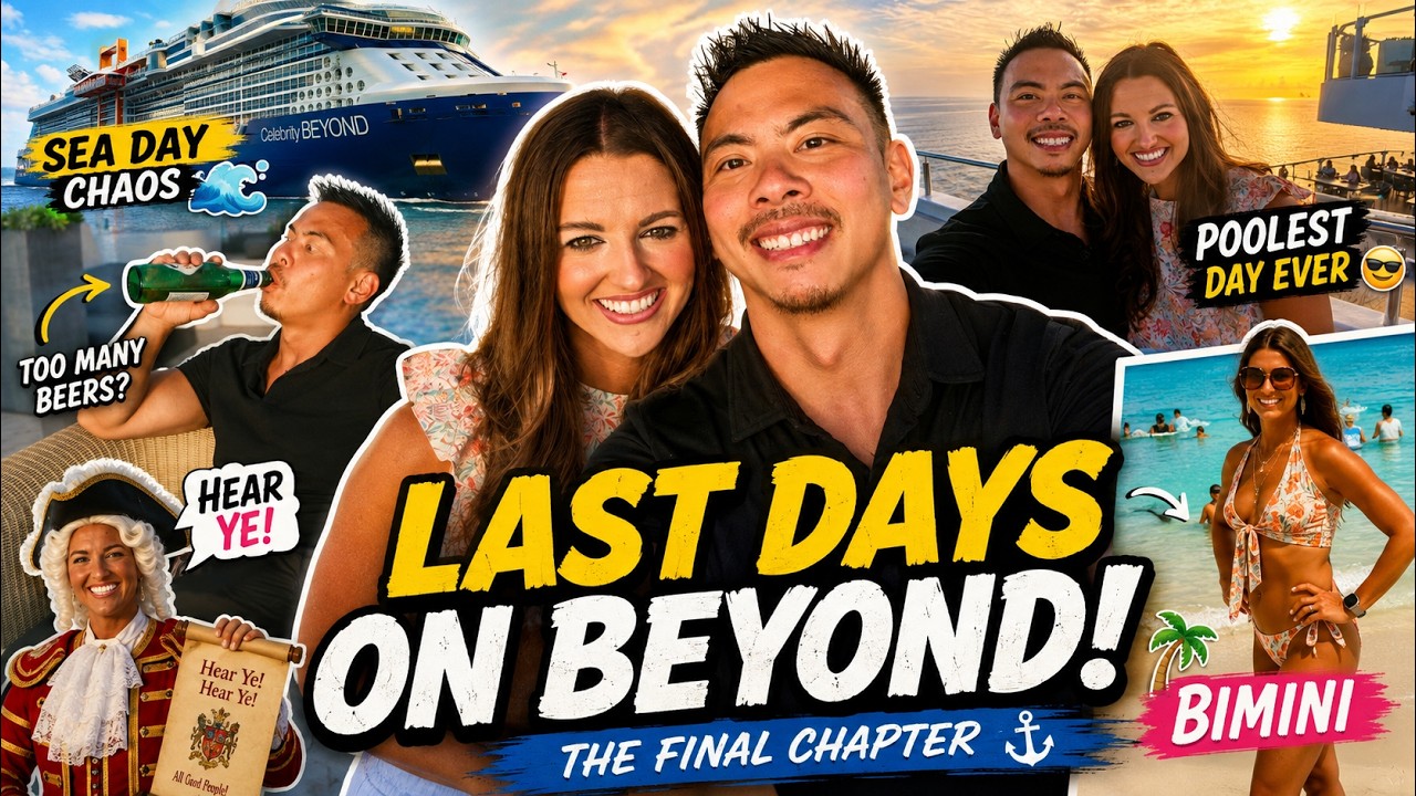 10 Beers, A Thermal Suite & A Missed Port 😂 | Celebrity Beyond