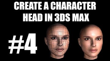 3ds Max Tutorial - Part 4 - Human Character Head Modelling of Natalie Portman