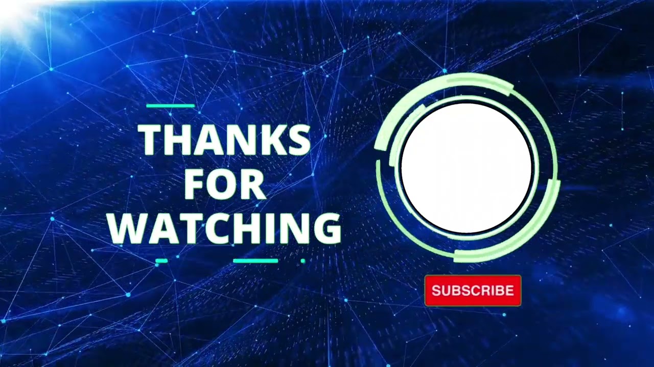 YouTube End Screen Sample