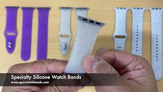 Silicone Watch Bands Review - Specialty Silicone Watch Bands for Apple Watch