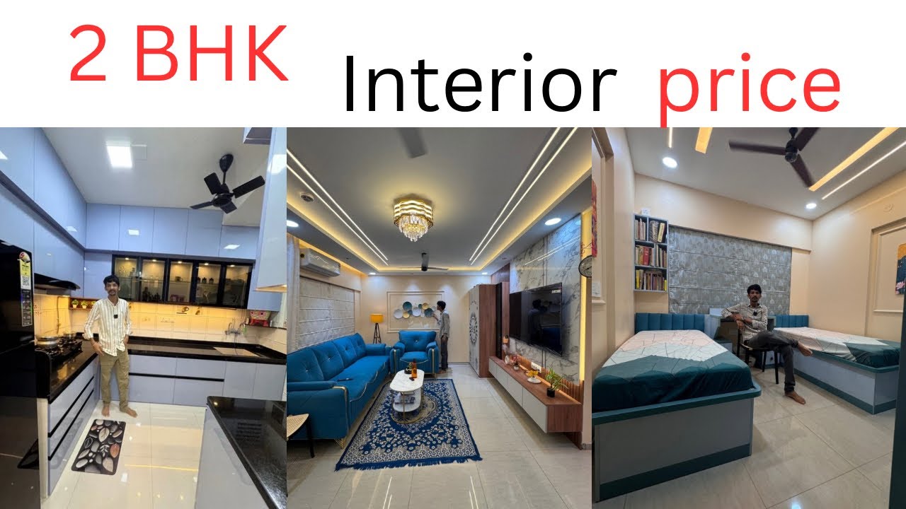 2BHK Home Interior Design | Modern & Budget Friendly Ideas”