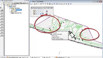OpenRoads Survey - Create Terrain Model Exterior Boundary