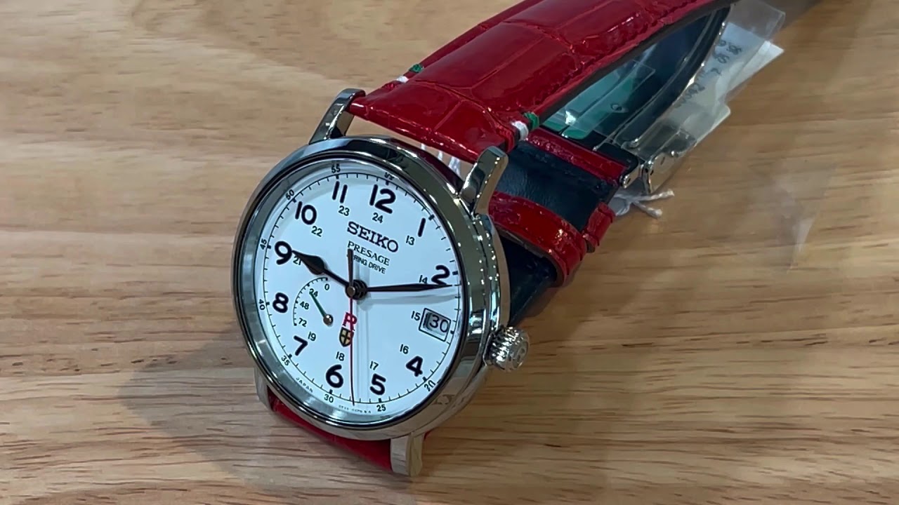 Unboxing the Seiko Presage Porco Rosso Spring Drive SNR047 - YouTube