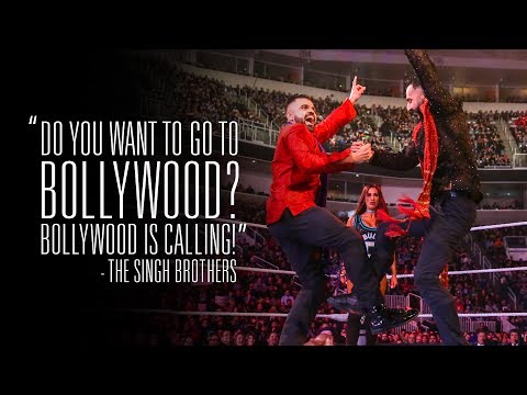 The Singh Brothers were ready to go from WWE MMC to the movies