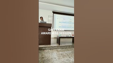 GATE exam awareness session|Gate preparation 2025|Importance of GATE exam preparation strategy ECE