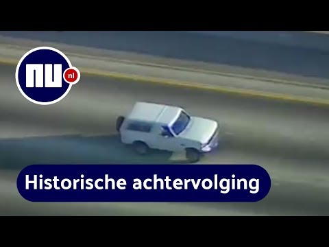 Legendarische politie-achtervolging OJ Simpson 25 jaar geleden | NU.nl